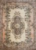 vintage red and orange wool hand knotted Rug - HeadShot vintage red and orange wool hand knotted Rug - HeadShot