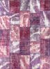 provenance pink and purple wool hand knotted Rug - HeadShot provenance pink and purple wool hand knotted Rug - HeadShot