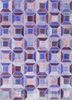 provenance pink and purple wool hand knotted Rug - HeadShot provenance pink and purple wool hand knotted Rug - HeadShot