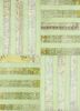 provenance green wool hand knotted Rug - HeadShot