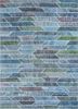 provenance blue wool hand knotted Rug - HeadShot provenance blue wool hand knotted Rug - HeadShot