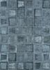 provenance grey and black wool hand knotted Rug - HeadShot provenance grey and black wool hand knotted Rug - HeadShot