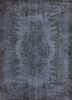 lacuna grey and black wool hand knotted Rug - HeadShot lacuna grey and black wool hand knotted Rug - HeadShot