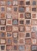 provenance beige and brown wool hand knotted Rug - HeadShot