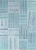 provenance blue wool hand knotted Rug - HeadShot provenance blue wool hand knotted Rug - HeadShot