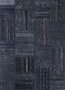 provenance grey and black wool hand knotted Rug - HeadShot provenance grey and black wool hand knotted Rug - HeadShot