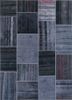 provenance grey and black wool hand knotted Rug - HeadShot provenance grey and black wool hand knotted Rug - HeadShot
