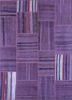 provenance pink and purple wool hand knotted Rug - HeadShot provenance pink and purple wool hand knotted Rug - HeadShot