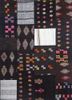 provenance grey and black wool hand knotted Rug - HeadShot provenance grey and black wool hand knotted Rug - HeadShot