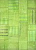 provenance green wool hand knotted Rug - HeadShot provenance green wool hand knotted Rug - HeadShot