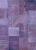 provenance pink and purple wool hand knotted Rug - HeadShot provenance pink and purple wool hand knotted Rug - HeadShot