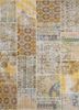 provenance gold wool hand knotted Rug - HeadShot