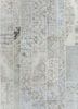 provenance grey and black wool hand knotted Rug - HeadShot