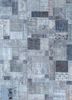 provenance grey and black wool hand knotted Rug - HeadShot provenance grey and black wool hand knotted Rug - HeadShot