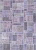 provenance pink and purple wool hand knotted Rug - HeadShot provenance pink and purple wool hand knotted Rug - HeadShot