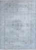 vintage grey and black wool hand knotted Rug - HeadShot vintage grey and black wool hand knotted Rug - HeadShot
