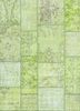 provenance green wool hand knotted Rug - HeadShot provenance green wool hand knotted Rug - HeadShot