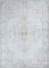 vintage ivory wool hand knotted Rug - HeadShot vintage ivory wool hand knotted Rug - HeadShot