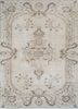 vintage beige and brown wool hand knotted Rug - HeadShot vintage beige and brown wool hand knotted Rug - HeadShot