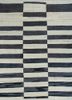 nuray grey and black wool hand knotted Rug - HeadShot nuray grey and black wool hand knotted Rug - HeadShot