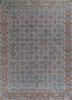 aalam blue wool hand knotted Rug - HeadShot aalam blue wool hand knotted Rug - HeadShot