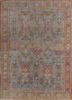 aalam blue wool hand knotted Rug - HeadShot aalam blue wool hand knotted Rug - HeadShot