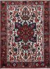 aalam red and orange wool hand knotted Rug - HeadShot aalam red and orange wool hand knotted Rug - HeadShot