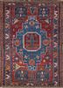 nuray red and orange wool hand knotted Rug - HeadShot nuray red and orange wool hand knotted Rug - HeadShot