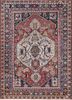 nuray red and orange wool hand knotted Rug - HeadShot nuray red and orange wool hand knotted Rug - HeadShot