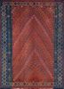 nuray red and orange wool hand knotted Rug - HeadShot nuray red and orange wool hand knotted Rug - HeadShot