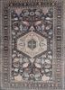 nuray grey and black wool hand knotted Rug - HeadShot nuray grey and black wool hand knotted Rug - HeadShot