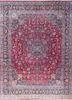 aalam red and orange wool hand knotted Rug - HeadShot aalam red and orange wool hand knotted Rug - HeadShot
