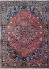 aalam blue wool hand knotted Rug - HeadShot aalam blue wool hand knotted Rug - HeadShot