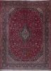 aalam red and orange wool hand knotted Rug - HeadShot aalam red and orange wool hand knotted Rug - HeadShot