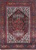aalam red and orange wool hand knotted Rug - HeadShot aalam red and orange wool hand knotted Rug - HeadShot