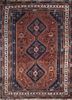 nuray red and orange wool hand knotted Rug - HeadShot nuray red and orange wool hand knotted Rug - HeadShot