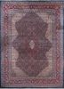 aalam red and orange wool hand knotted Rug - HeadShot aalam red and orange wool hand knotted Rug - HeadShot