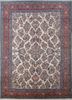 aalam ivory wool hand knotted Rug - HeadShot aalam ivory wool hand knotted Rug - HeadShot