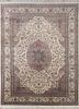 aalam grey and black wool hand knotted Rug - HeadShot aalam grey and black wool hand knotted Rug - HeadShot