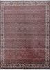 aalam red and orange wool hand knotted Rug - HeadShot aalam red and orange wool hand knotted Rug - HeadShot