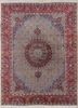 aalam red and orange wool hand knotted Rug - HeadShot aalam red and orange wool hand knotted Rug - HeadShot