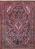 aalam red and orange wool hand knotted Rug - HeadShot aalam red and orange wool hand knotted Rug - HeadShot