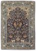 aalam blue wool hand knotted Rug - HeadShot aalam blue wool hand knotted Rug - HeadShot