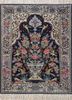 gulmarg blue wool hand knotted Rug - HeadShot gulmarg blue wool hand knotted Rug - HeadShot
