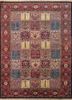aalam multi wool hand knotted Rug - HeadShot aalam multi wool hand knotted Rug - HeadShot