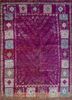 nuray pink and purple wool hand knotted Rug - HeadShot nuray pink and purple wool hand knotted Rug - HeadShot