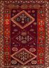 nuray red and orange wool hand knotted Rug - HeadShot nuray red and orange wool hand knotted Rug - HeadShot