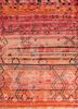 nuray red and orange wool hand knotted Rug - HeadShot nuray red and orange wool hand knotted Rug - HeadShot