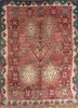 nuray red and orange wool hand knotted Rug - HeadShot nuray red and orange wool hand knotted Rug - HeadShot