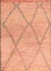 nuray red and orange wool hand knotted Rug - HeadShot nuray red and orange wool hand knotted Rug - HeadShot